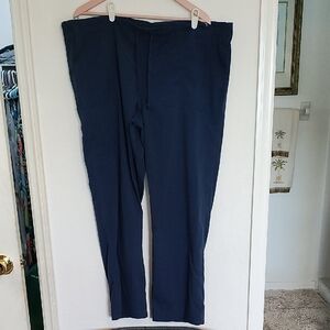 Women's Navy Scrub Bottoms